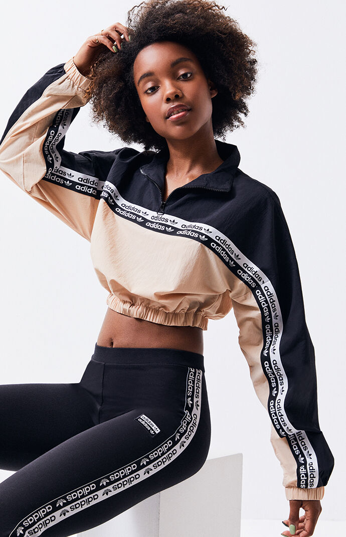 addidas crop jacket