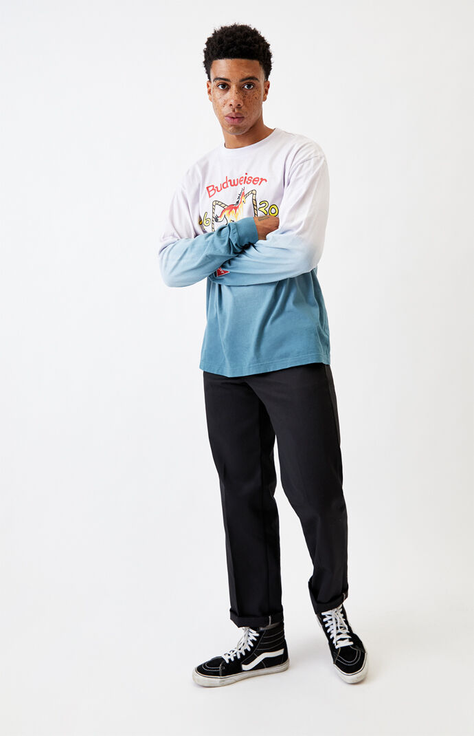 By PacSun Dip-Dyed Grant's Farm Long Sleeve T-Shirt