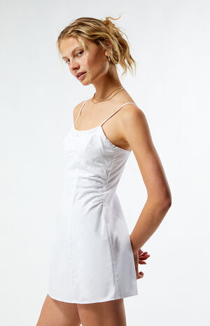 Floral Embroidered Mini Dress image number 2