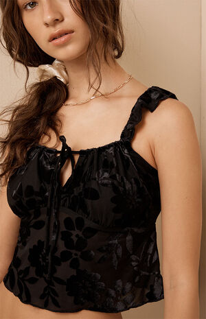 Paris Nights Fly Away Cami Top image number 2