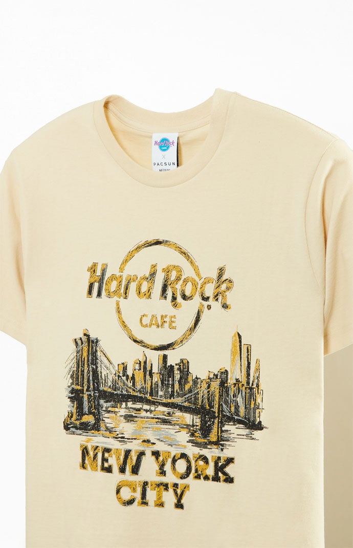 Hard Rock Cafe New York T Shirt PacSun