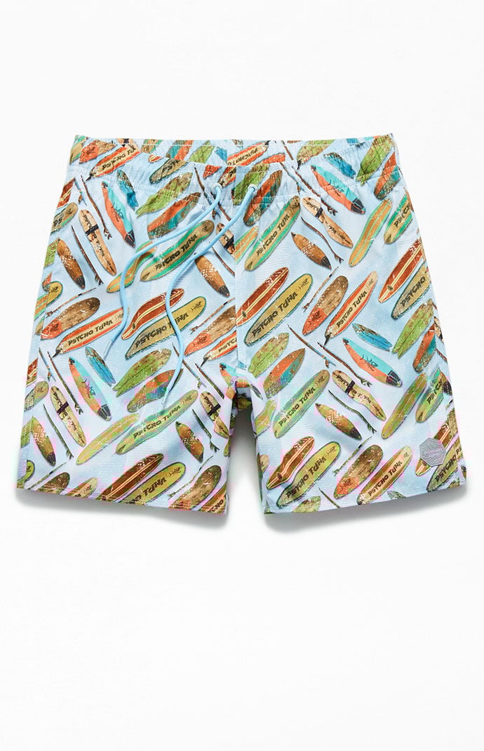 Psycho Tuna Psycho Longboard 17 Swim Trunks PacSun