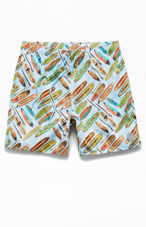 Psycho Longboard 17" Swim Trunks image number 1