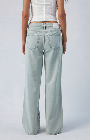 Light Indigo Parker Extreme Baggy Jeans image number 4