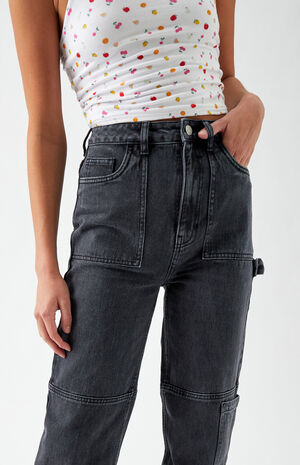 Black Cat '90s Boyfriend Utility Pants image number 5