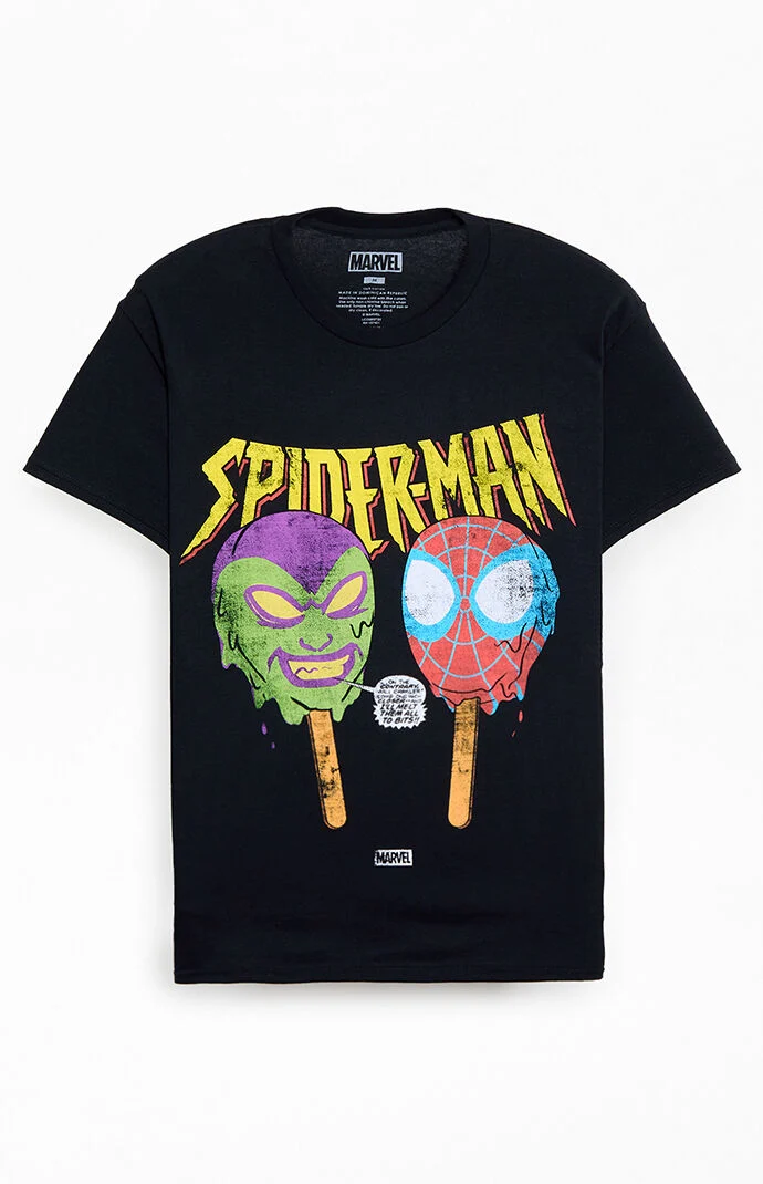 PacSun Spider-Man Meltdown T-Shirt
