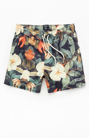 Flores AOP 4.5" Swim Trunks