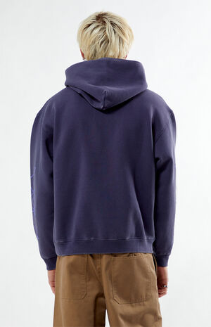 Purple Washed Gym Hoodie image number 4
