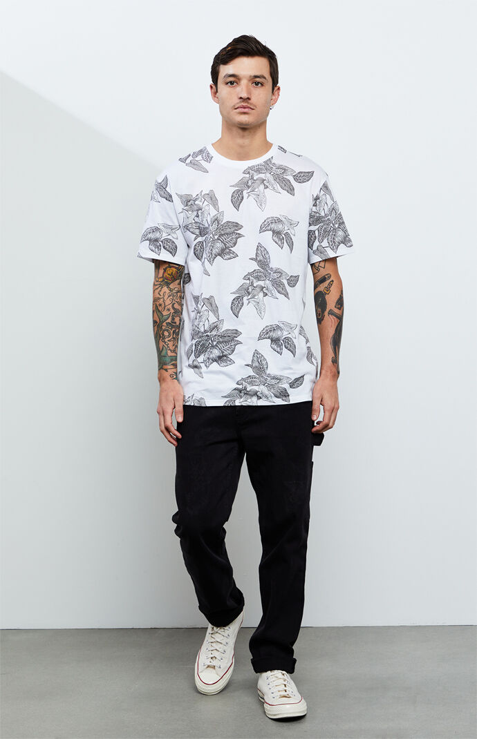 Dipper Foliage Print T-Shirt