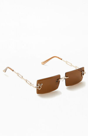 By PacSun Rimless Icon Sunglasses image number 1