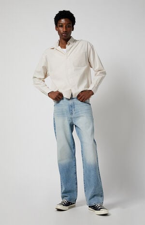 Light Indigo Baggy Jeans