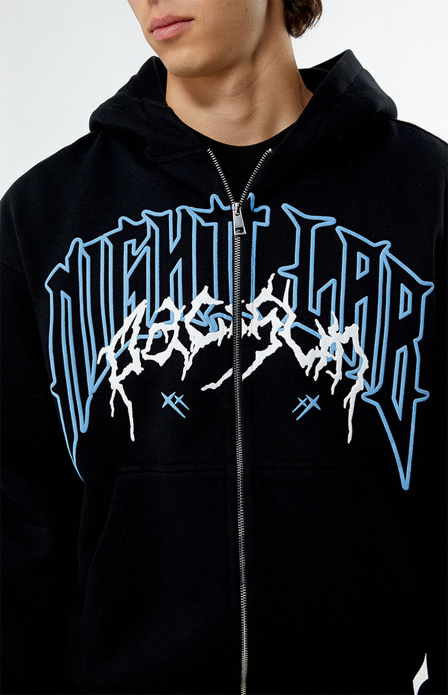 PacSun x Night Lab Full Zip Hoodie PacSun