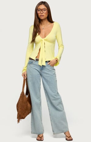 Scarlette Tie Front Top image number 5