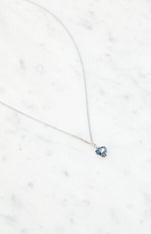 Silver Heart Necklace image number 2