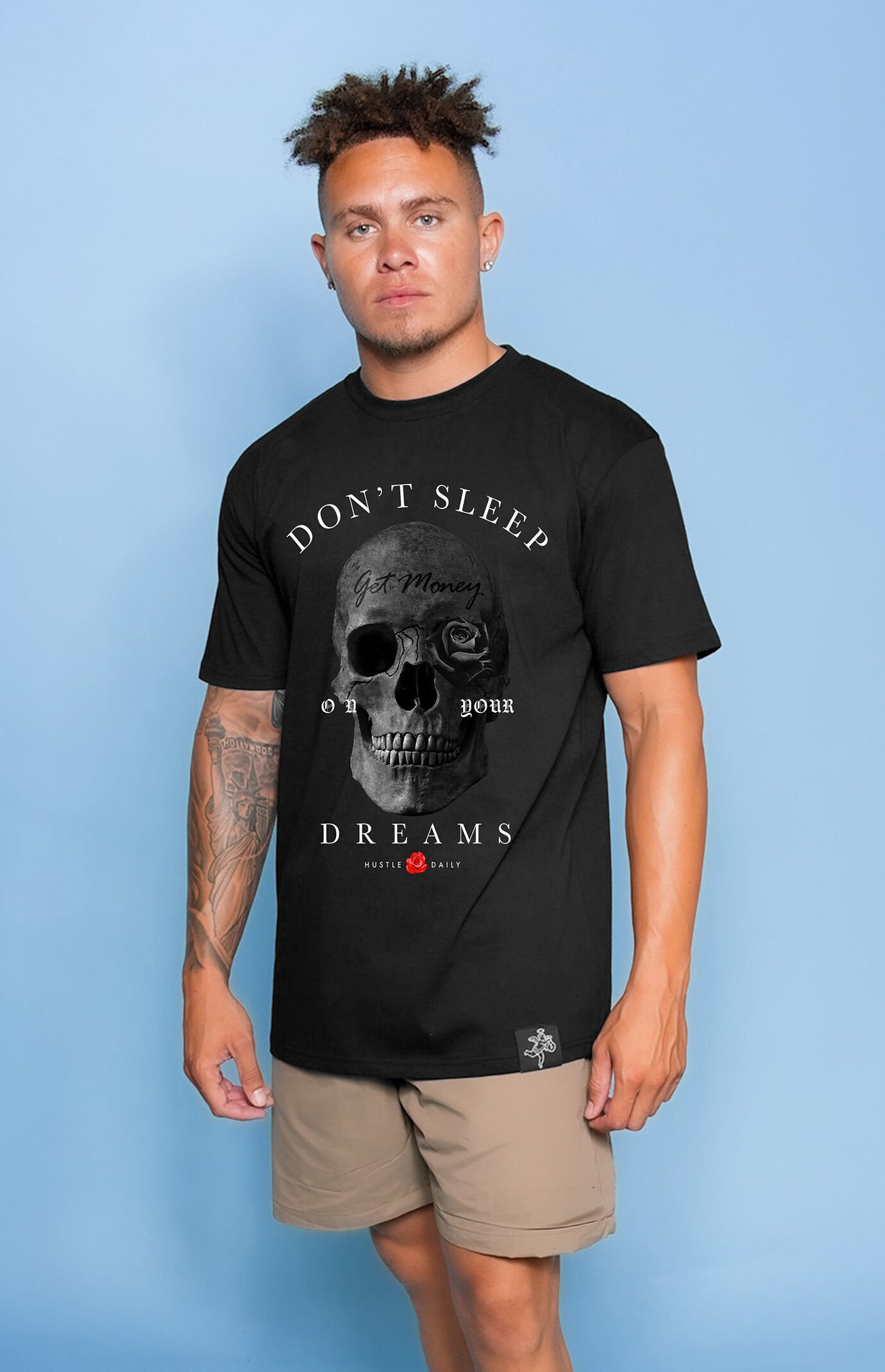 HASTAMUERTE Skull Rose T-Shirt