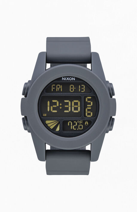 Gunmetal Unit Watch