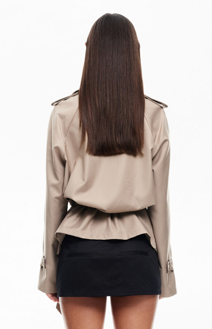 LIONESS Cropped Treacherous Coat PacSun