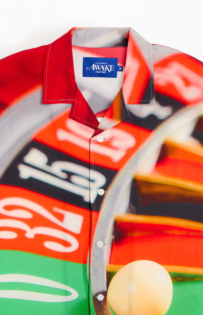 Awake NY Roulette Camp Shirt