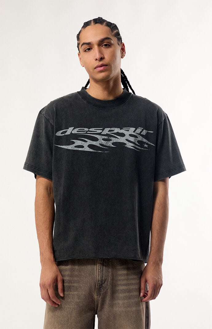 Pacsun Despair Cropped T-Shirt