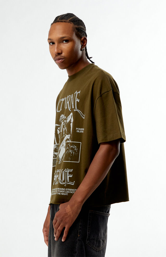 Pacsun Nocturne Essence Cropped Boxy T-Shirt | PacSun