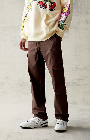 Brown Performance Cargo Pants image number 1