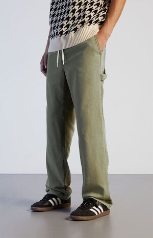 Olive Multi Carpenter Pants image number 3