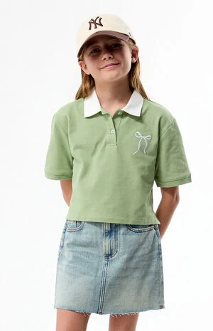 Medium Indigo Denim Mini Skirt image number 1