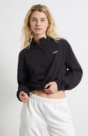 Left Chest Half Zip Fleece Sweatshirt image number 1