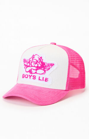 Pink Aura Trucker Hat image number 4