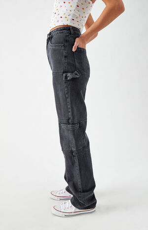 Black Cat '90s Boyfriend Utility Pants image number 3