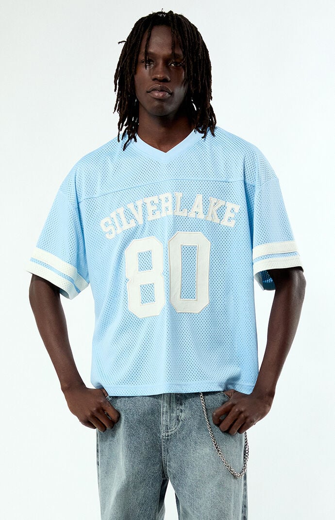 Pacsun Silverlake Cropped Football Jersey