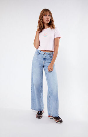 Light Indigo '94 Baggy Wide Leg Jeans image number 1