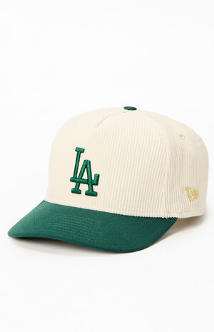 Kids LA Dodgers Corduroy 9FORTY Snapback Hat image number 4