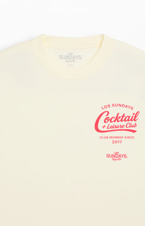The Cocktail And Leisure Club T-Shirt image number 3