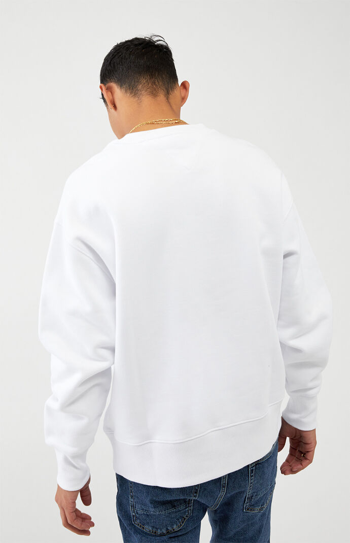 Small Flag Crew Neck Sweatshirt