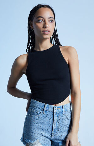 Bergonia Curved Hem Tank Top image number 1