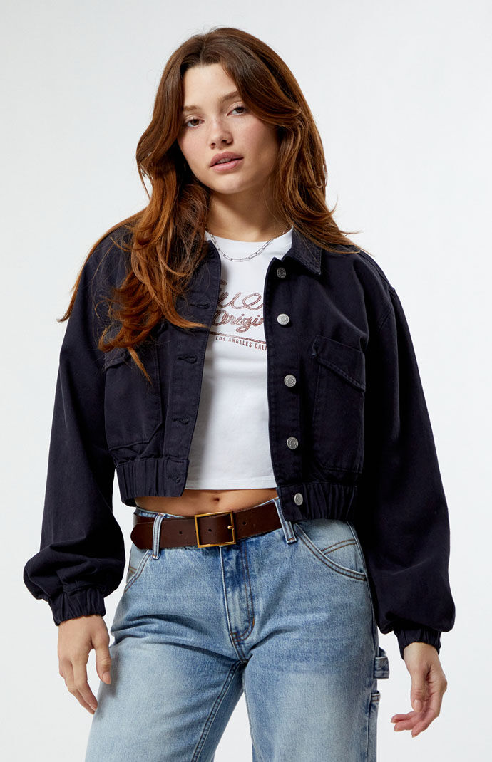 Cropped discount jacket sale