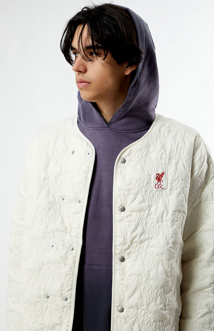 リバプール　✖️ コンバース　ライナージャケット Converse Liverpool FC Malden Liner Jacket | PacSun