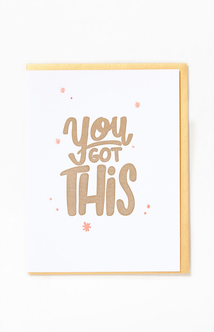 You Got This Greeting Card