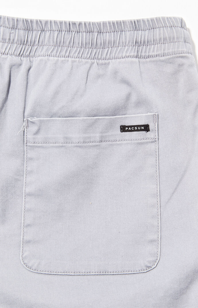 Gray Volley Shorts