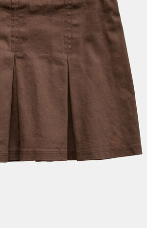 Brown 2000s Y2K Mini Skirt image number 3