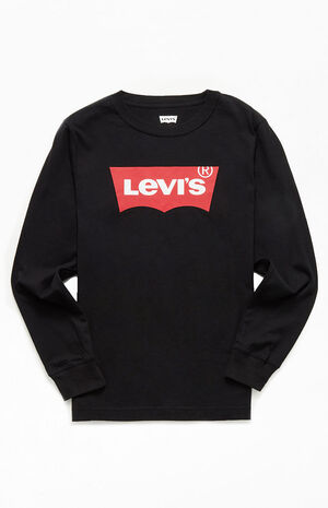 Kids Long Sleeve Batwing T-Shirt image number 1