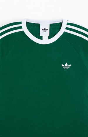 Green&nbsp;Three Stripe T-Shirt image number 2