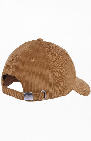 New Balance Washed Corduroy Strapback Dad Hat image number 2