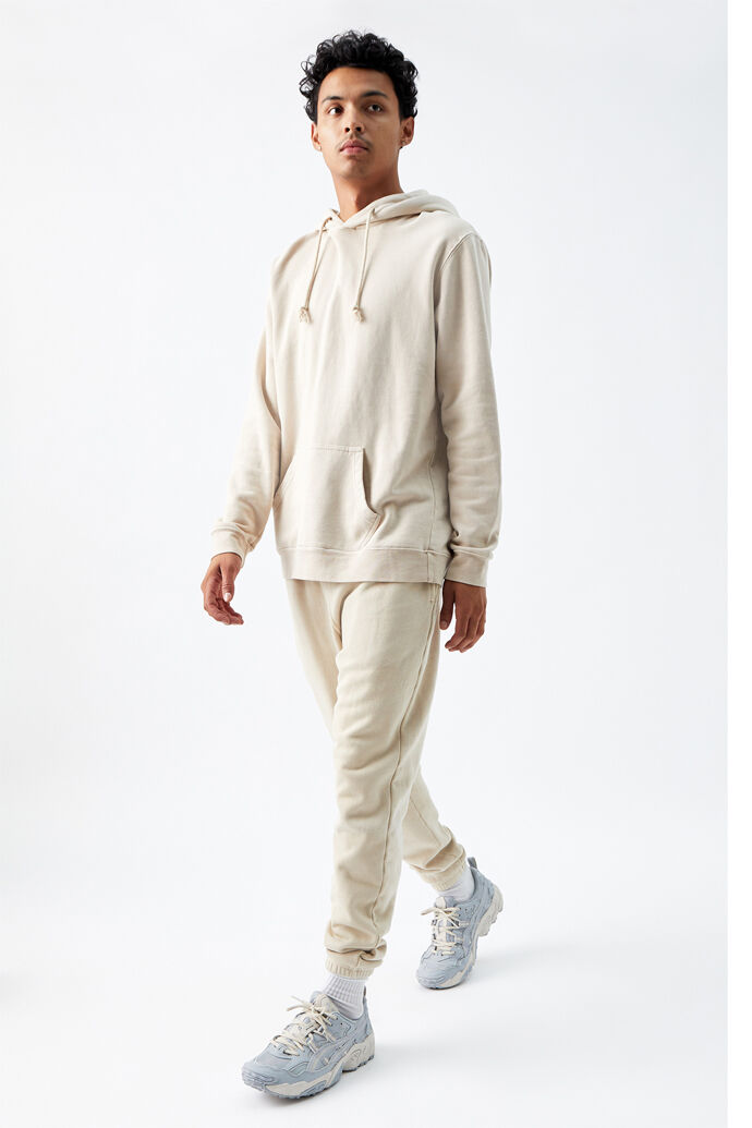Tan Vintage Wash Hoodie