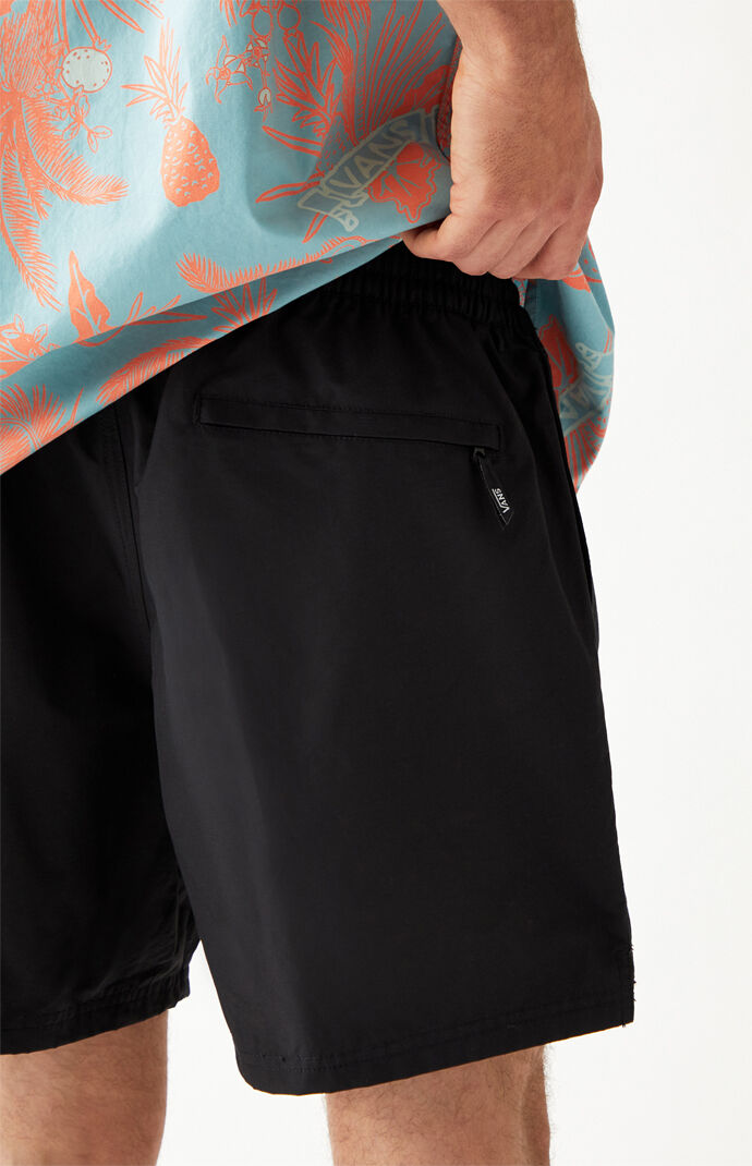 Black Primary Volley Shorts