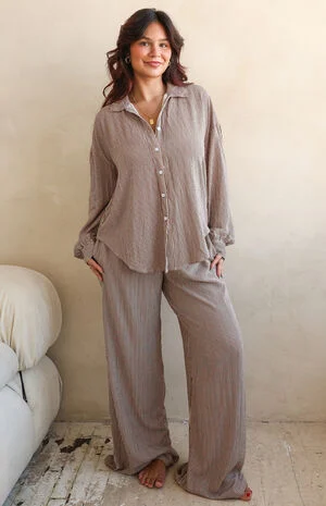 Olivia Long Sleeve Button Down Shirt image number 8