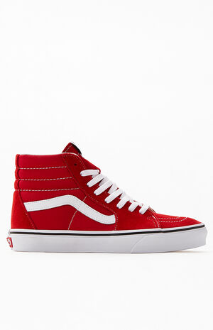 Sk8-Hi Red Shoes image number 2
