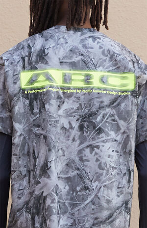 Tree Camo Vintage Wash Heavyweight T-Shirt image number 3