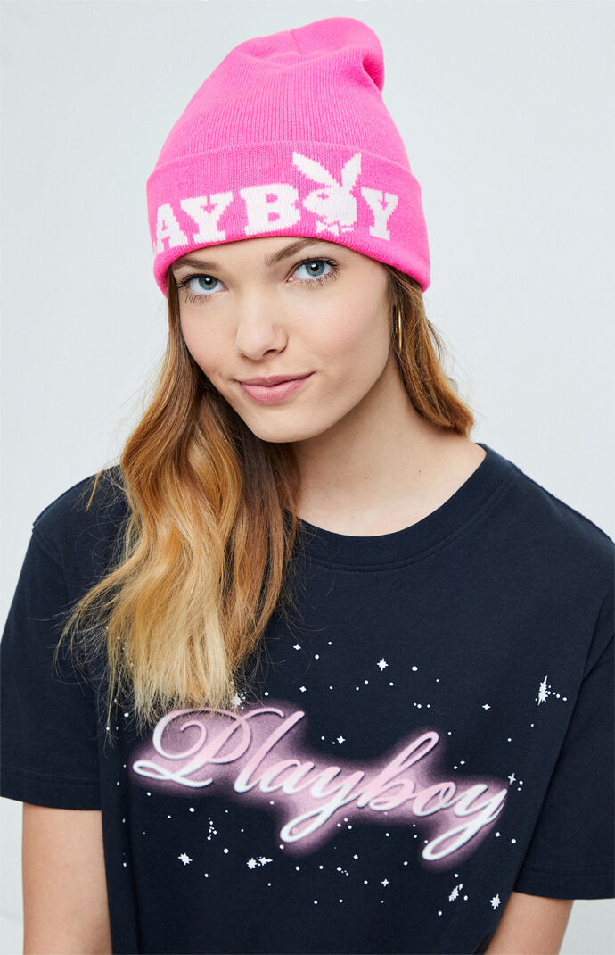 Pink Bunny Beanie